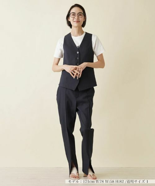 専用新品　タグ付き！【NEMIKA】ネミカ　ジャケット&パンツ　ベージュ ジャケット【NEMIKA】|ネミカ | レリアン公式オンラインストア