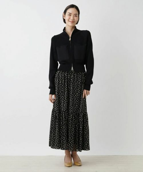 NEMIKA / ネミカ ミニ・ひざ丈スカート | ドット柄フレアスカート【NEMIKA】 | 詳細11