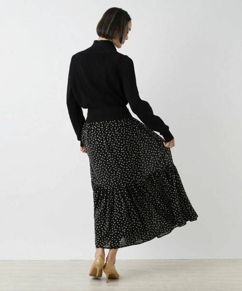 NEMIKA / ネミカ ミニ・ひざ丈スカート | ドット柄フレアスカート【NEMIKA】 | 詳細13
