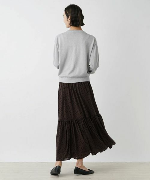 NEMIKA / ネミカ ミニ・ひざ丈スカート | ドット柄フレアスカート【NEMIKA】 | 詳細3