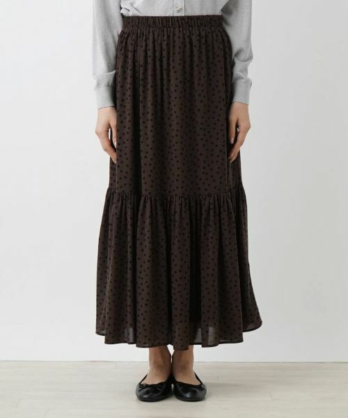 NEMIKA / ネミカ ミニ・ひざ丈スカート | ドット柄フレアスカート【NEMIKA】 | 詳細4