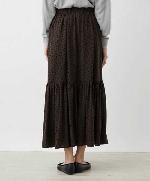 NEMIKA / ネミカ ミニ・ひざ丈スカート | ドット柄フレアスカート【NEMIKA】 | 詳細6