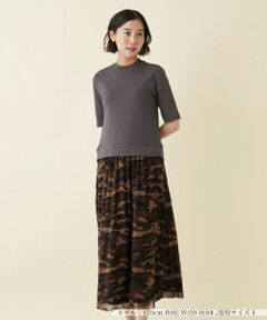 NEMIKA / ネミカ ドレス | 切替えロングワンピース【PUPULA】