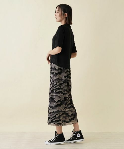 NEMIKA / ネミカ ドレス | 切替えロングワンピース【PUPULA】 | 詳細2