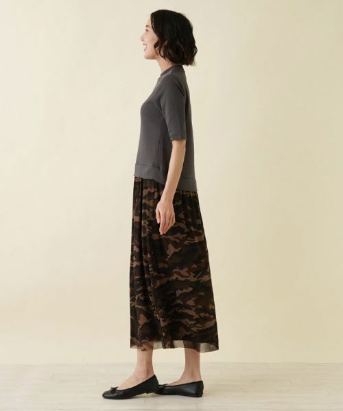 NEMIKA / ネミカ ドレス | 切替えロングワンピース【PUPULA】 | 詳細5