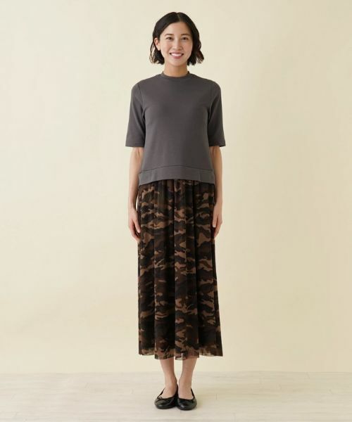 NEMIKA / ネミカ ドレス | 切替えロングワンピース【PUPULA】 | 詳細7