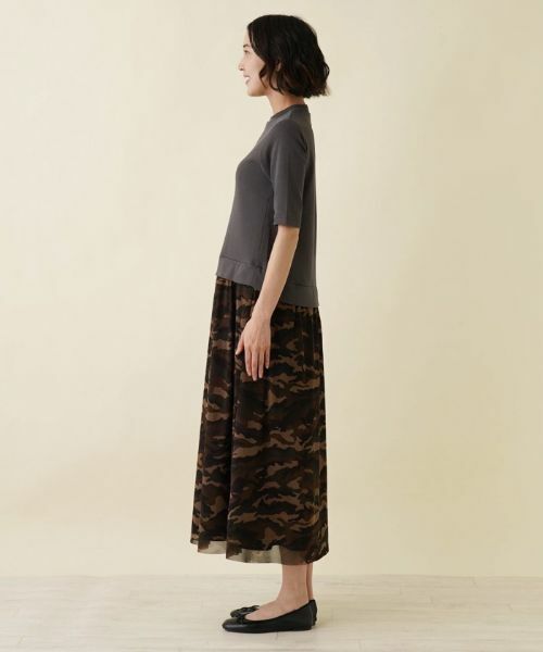 NEMIKA / ネミカ ドレス | 切替えロングワンピース【PUPULA】 | 詳細8