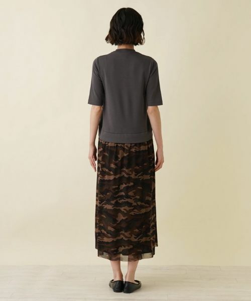 NEMIKA / ネミカ ドレス | 切替えロングワンピース【PUPULA】 | 詳細9