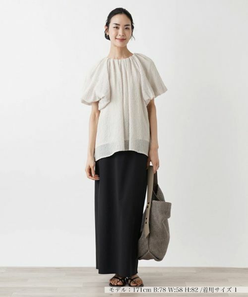 NEMIKA / ネミカ シャツ・ブラウス | ボリュームスリーブブラウス【NEMIKA】 | 詳細4