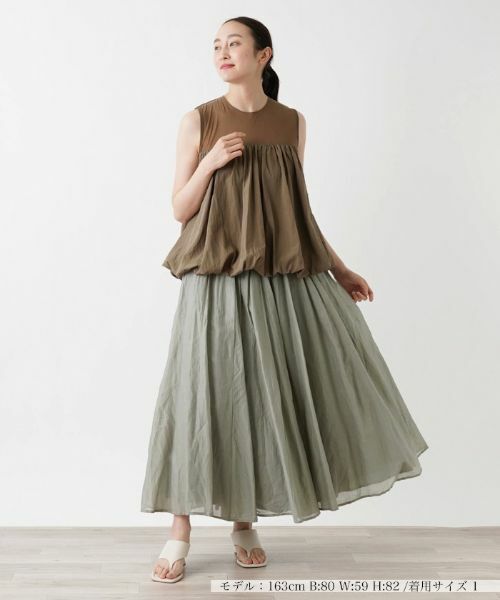 NEMIKA / ネミカ カットソー | ノースリーブカットソー【torrazzo donna】 | 詳細1