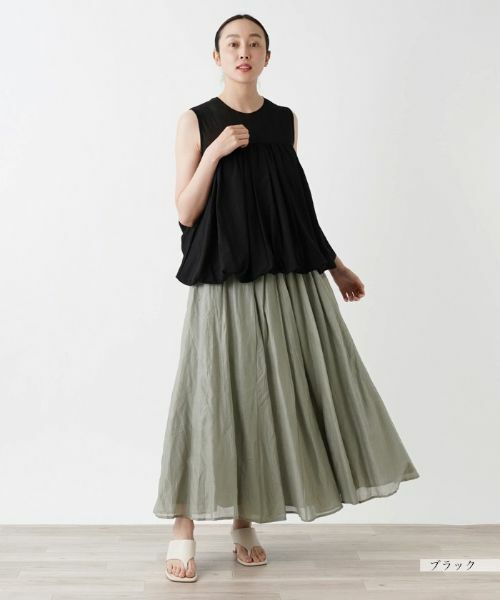 NEMIKA / ネミカ カットソー | ノースリーブカットソー【torrazzo donna】 | 詳細13