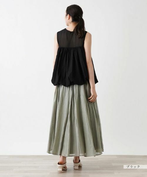 NEMIKA / ネミカ カットソー | ノースリーブカットソー【torrazzo donna】 | 詳細15