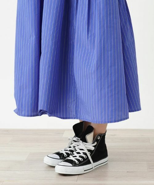 NEMIKA / ネミカ ミニ・ひざ丈スカート | ストライプ柄ティアードロングスカート【PASSIONE】 | 詳細10