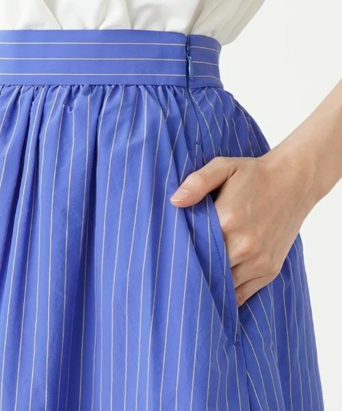 NEMIKA / ネミカ ミニ・ひざ丈スカート | ストライプ柄ティアードロングスカート【PASSIONE】 | 詳細9