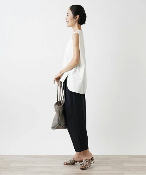 NEMIKA / ネミカ シャツ・ブラウス | ノースリーブブラウス【PASSIONE】 | 詳細8