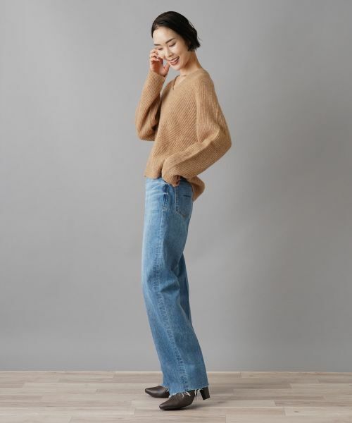 NEMIKA / ネミカ ニット・セーター | Vネックラメニット【SCAGLIONE】 | 詳細11