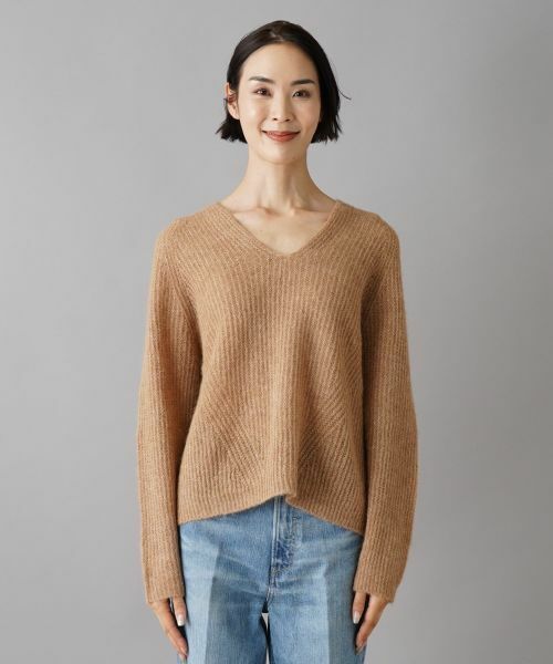 NEMIKA / ネミカ ニット・セーター | Vネックラメニット【SCAGLIONE】 | 詳細13