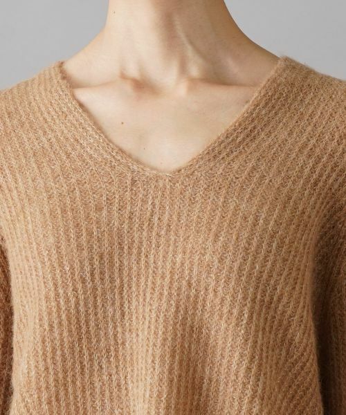 NEMIKA / ネミカ ニット・セーター | Vネックラメニット【SCAGLIONE】 | 詳細16