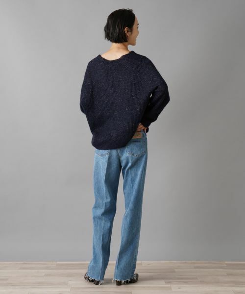 NEMIKA / ネミカ ニット・セーター | Vネックラメニット【SCAGLIONE】 | 詳細8