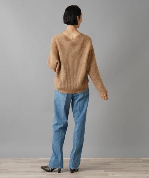 NEMIKA / ネミカ ニット・セーター | Vネックラメニット【SCAGLIONE】 | 詳細9