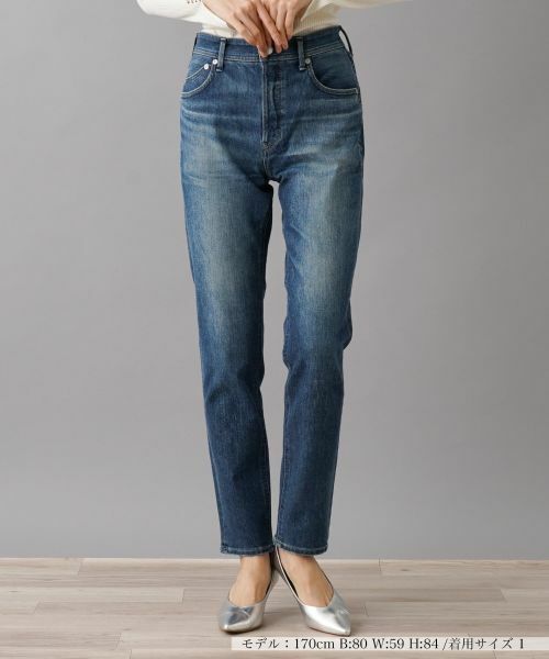 NEMIKA / ネミカ デニムパンツ | ジーンズ【YANUK】(ネイビー系)