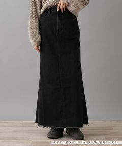 NEMIKA / ネミカ ミニ・ひざ丈スカート | デニムロングスカート【YANUK】