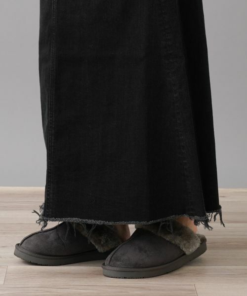 NEMIKA / ネミカ ミニ・ひざ丈スカート | デニムロングスカート【YANUK】 | 詳細10