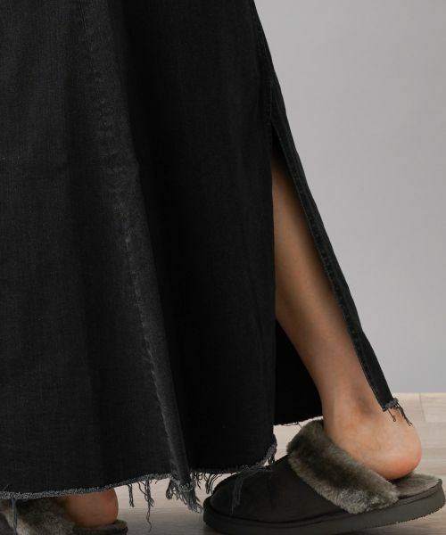 NEMIKA / ネミカ ミニ・ひざ丈スカート | デニムロングスカート【YANUK】 | 詳細12