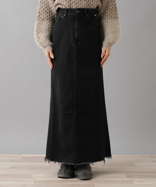 NEMIKA / ネミカ ミニ・ひざ丈スカート | デニムロングスカート【YANUK】 | 詳細4