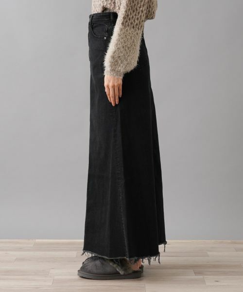 NEMIKA / ネミカ ミニ・ひざ丈スカート | デニムロングスカート【YANUK】 | 詳細5