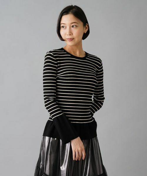 NEMIKA / ネミカ ニット・セーター | ボーダーニット【NEMIKA】 | 詳細1
