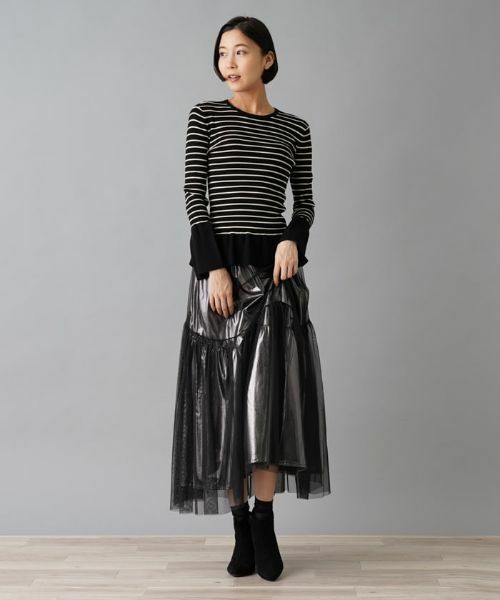 NEMIKA / ネミカ ニット・セーター | ボーダーニット【NEMIKA】 | 詳細4