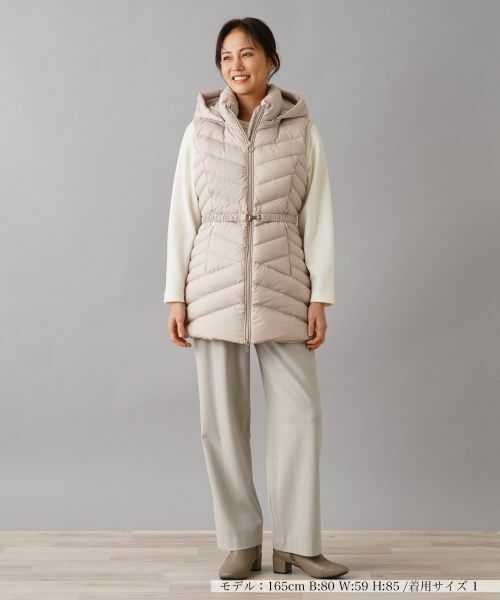 NEMIKA / ネミカ テーラードジャケット | フーデッドダウンベスト【CAPE HORN】 | 詳細1