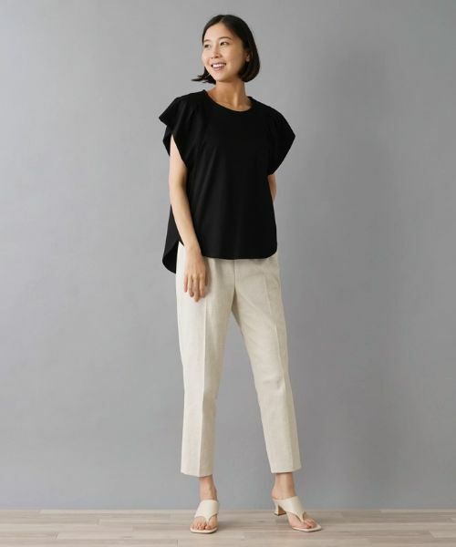 NEMIKA / ネミカ カットソー | フレアスリーブ半袖カットソー【PASSIONE】 | 詳細1