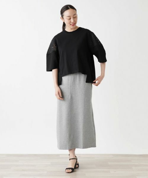 NEMIKA / ネミカ カットソー | 切替え5分袖カットソー【PASSIONE】 | 詳細14