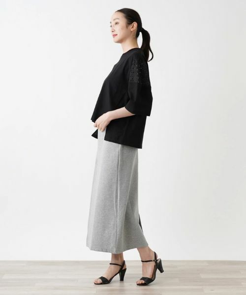 NEMIKA / ネミカ カットソー | 切替え5分袖カットソー【PASSIONE】 | 詳細15