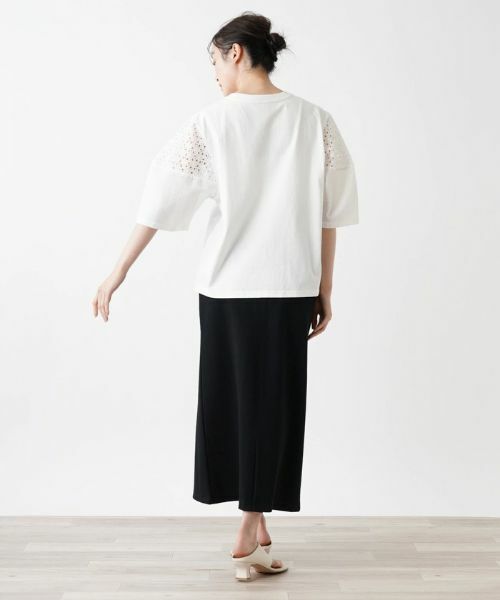 NEMIKA / ネミカ カットソー | 切替え5分袖カットソー【PASSIONE】 | 詳細3