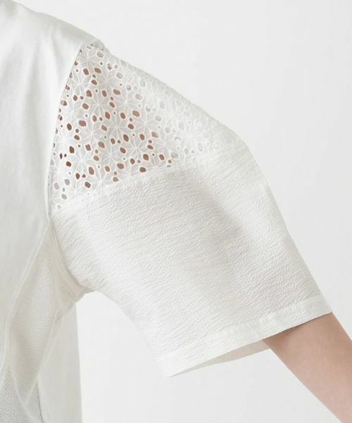 NEMIKA / ネミカ カットソー | 切替え5分袖カットソー【PASSIONE】 | 詳細9