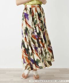 NEMIKA / ネミカ ミニ・ひざ丈スカート | 切替フレアスカート【PASSIONE】