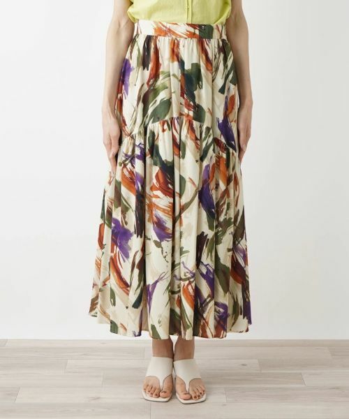 NEMIKA / ネミカ ミニ・ひざ丈スカート | 切替フレアスカート【PASSIONE】 | 詳細4