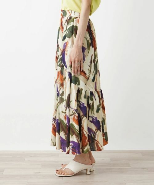 NEMIKA / ネミカ ミニ・ひざ丈スカート | 切替フレアスカート【PASSIONE】 | 詳細5