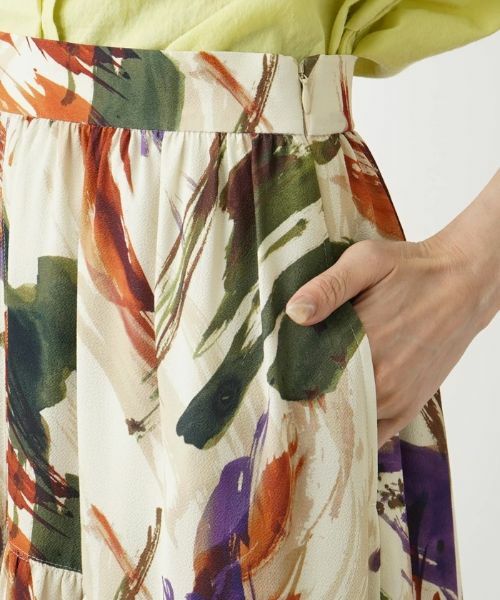 NEMIKA / ネミカ ミニ・ひざ丈スカート | 切替フレアスカート【PASSIONE】 | 詳細8