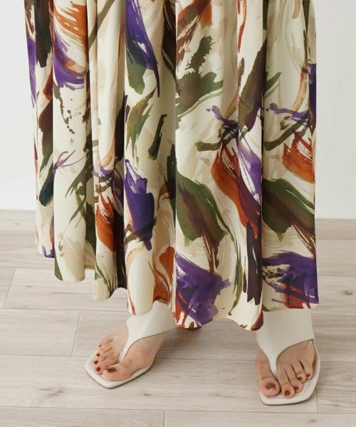 NEMIKA / ネミカ ミニ・ひざ丈スカート | 切替フレアスカート【PASSIONE】 | 詳細9