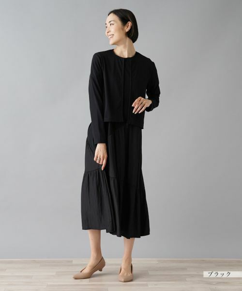 NEMIKA / ネミカ カーディガン・ボレロ | ノーカラージャケット【PUPULA】 | 詳細1