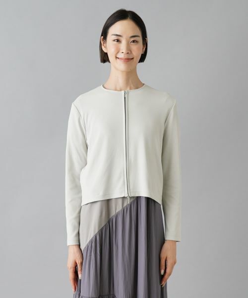 NEMIKA / ネミカ カーディガン・ボレロ | ノーカラージャケット【PUPULA】 | 詳細10