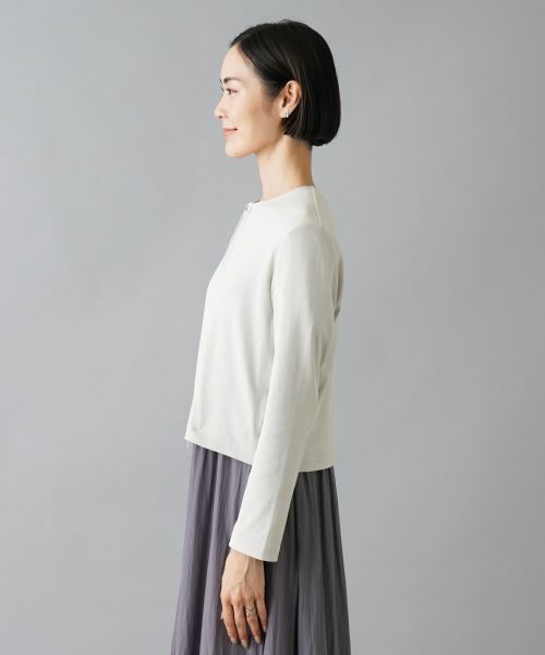 NEMIKA / ネミカ カーディガン・ボレロ | ノーカラージャケット【PUPULA】 | 詳細11