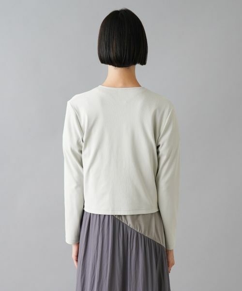 NEMIKA / ネミカ カーディガン・ボレロ | ノーカラージャケット【PUPULA】 | 詳細12