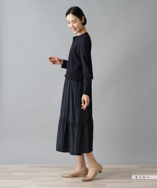 NEMIKA / ネミカ カーディガン・ボレロ | ノーカラージャケット【PUPULA】 | 詳細5