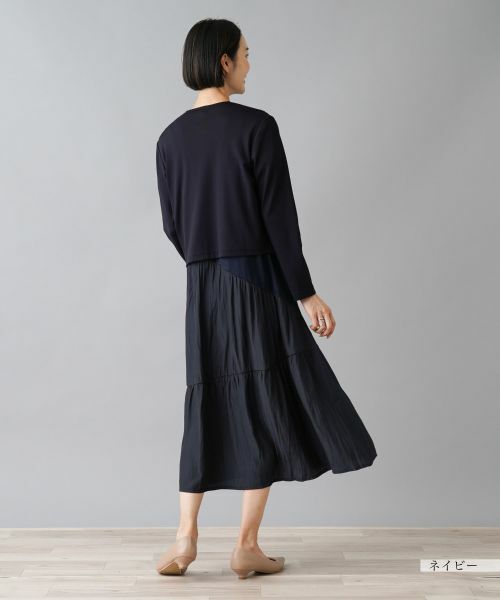 NEMIKA / ネミカ カーディガン・ボレロ | ノーカラージャケット【PUPULA】 | 詳細6