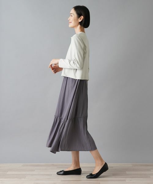 NEMIKA / ネミカ カーディガン・ボレロ | ノーカラージャケット【PUPULA】 | 詳細8